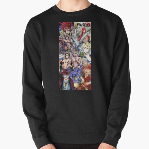 Record Of Ragnarok all Characters Pullover Sweatshirt RB1506 product Offical Berserk Merch