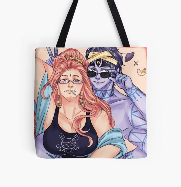 Buddha and shiva All Over Print Tote Bag RB1506 product Offical Berserk Merch