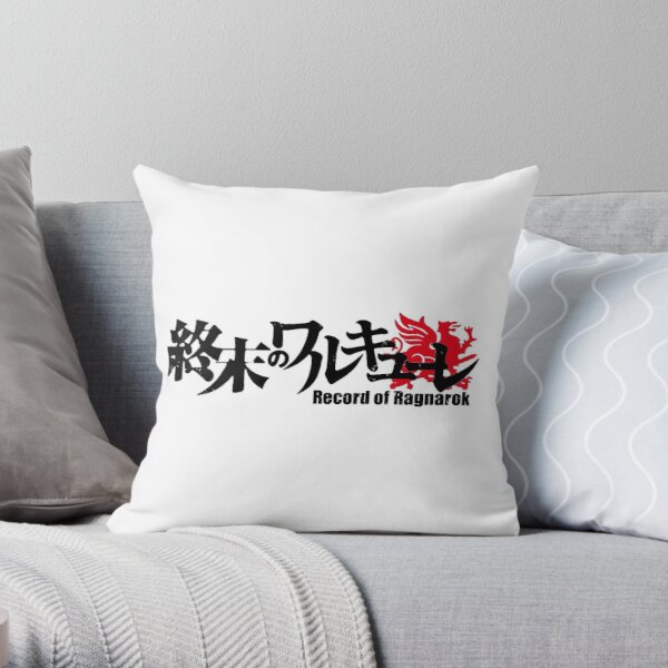 Shuumatsu no Valkyrie: Record of Ragnarok Logo Throw Pillow RB1506 product Offical Berserk Merch