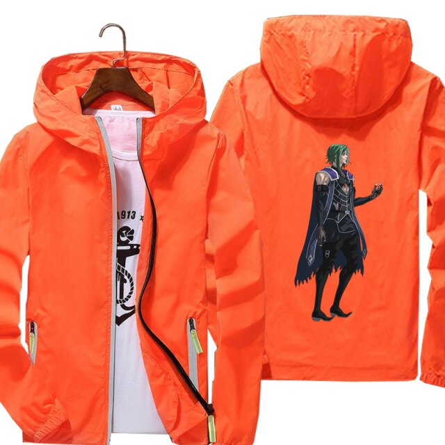 Anime Demon Slayer Agatsuma Zenitsu cosplay Windbreaker jacket Cartoons  Long coat Fashion hooded jacket button Couples Sweater - AliExpress