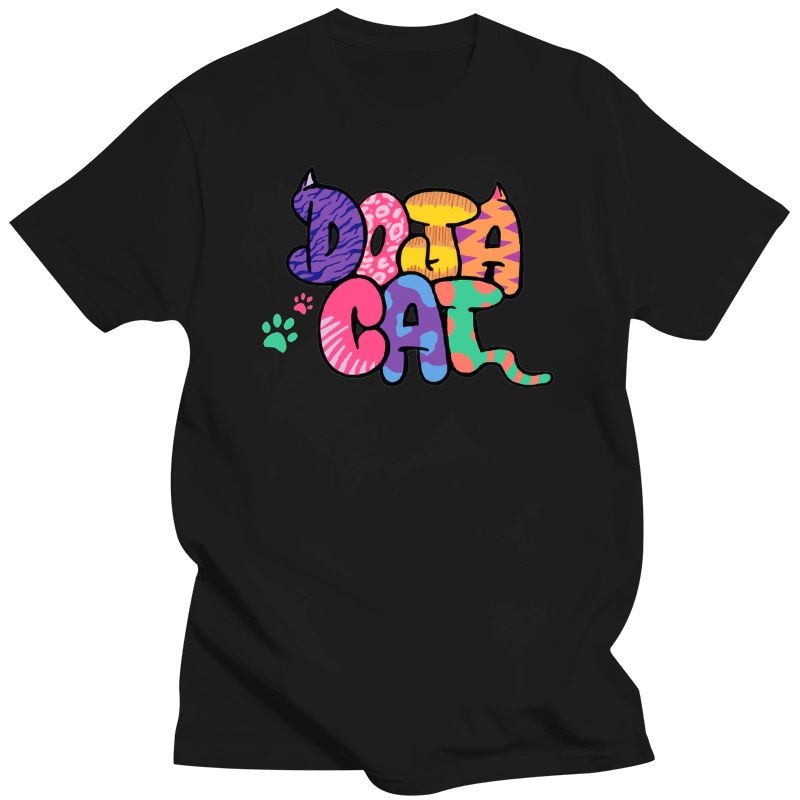 New 2021 Women Funny T Shirt DOJA Cat Print Summer Tops Ulzzang Femme Tee Vintage Harajuku 6 - Record Of Ragnarok Merch