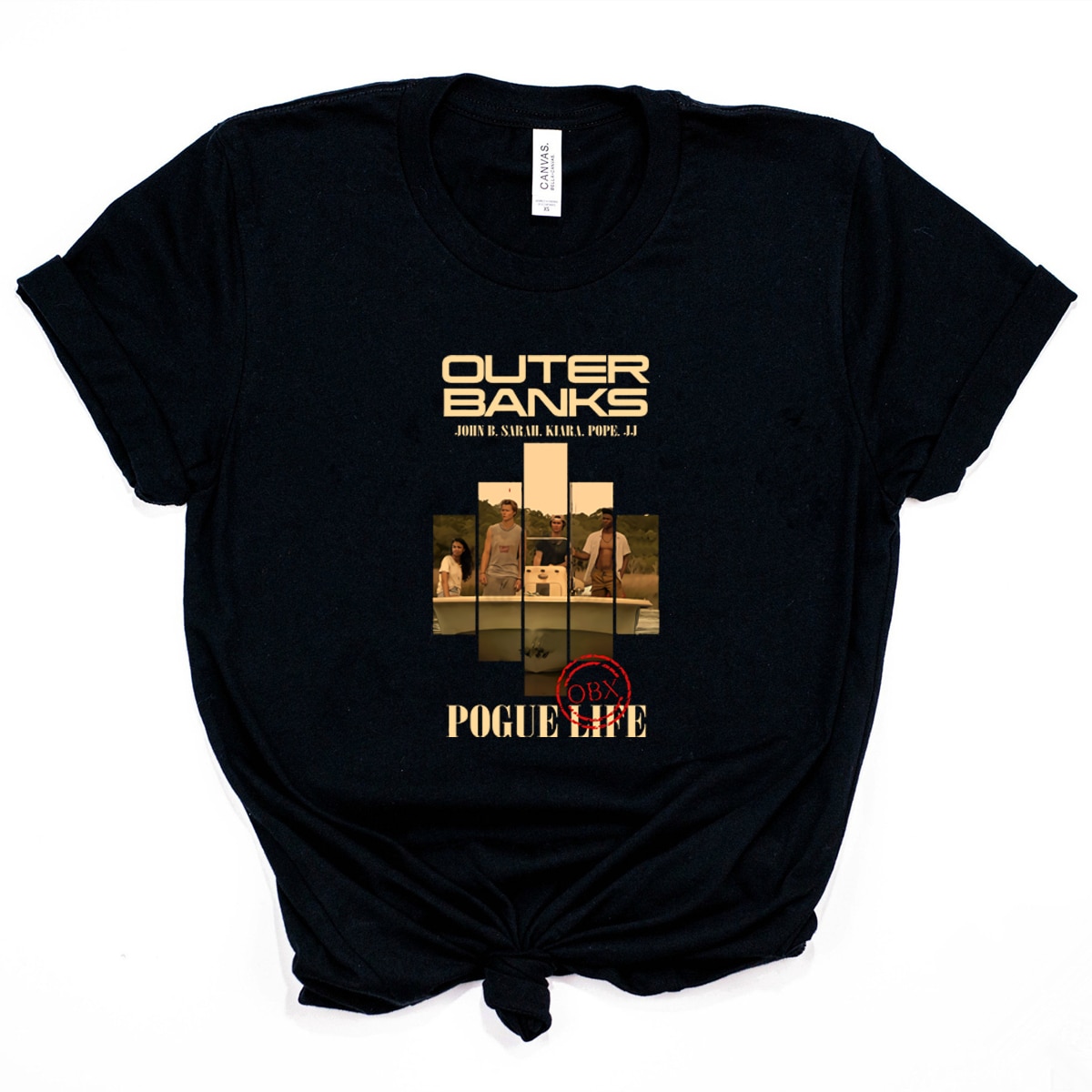 Outer Banks Squad T Shirt Pogue Life OBX T shirt Tv Series Shirt Outer Banks JJ 6 - Record Of Ragnarok Merch